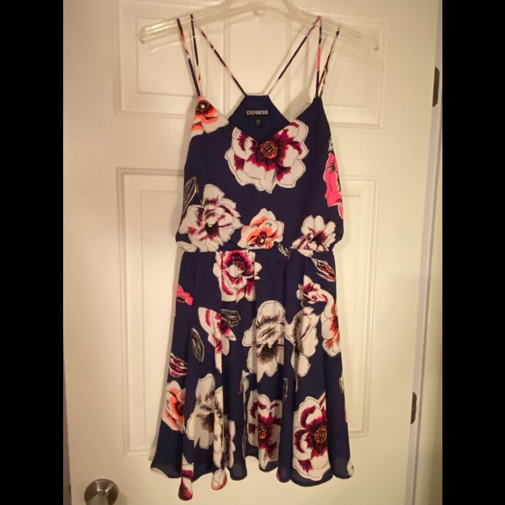 Express strappy racerback dress
